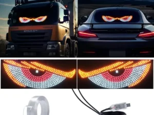Ojos Led Para Auto/camioneta Decorativas Usb Facil Instalar